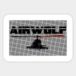 Airwolf 2 Sticker